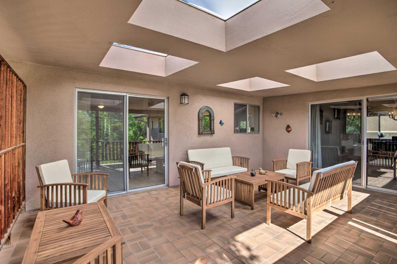 Sedona Hideaway With Swim Spa And Private Tavern! Exterior foto