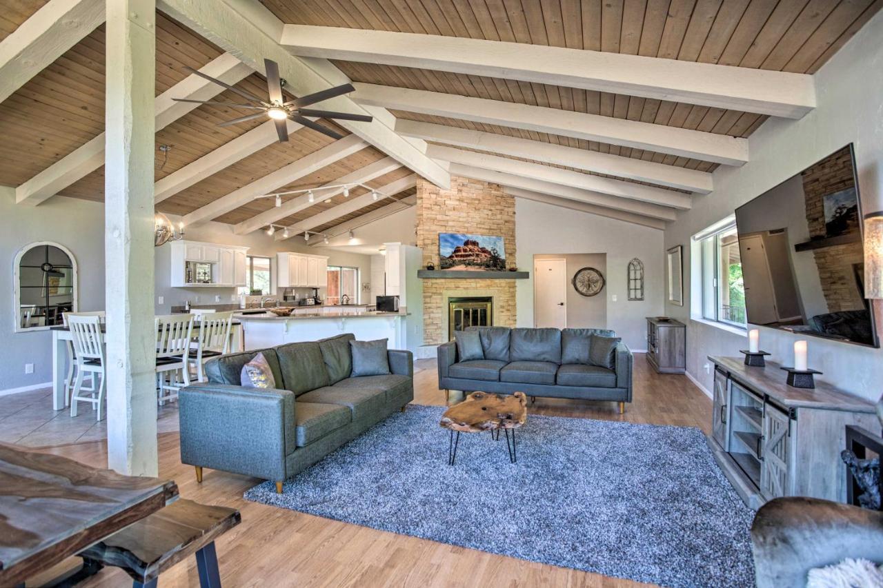 Sedona Hideaway With Swim Spa And Private Tavern! Exterior foto