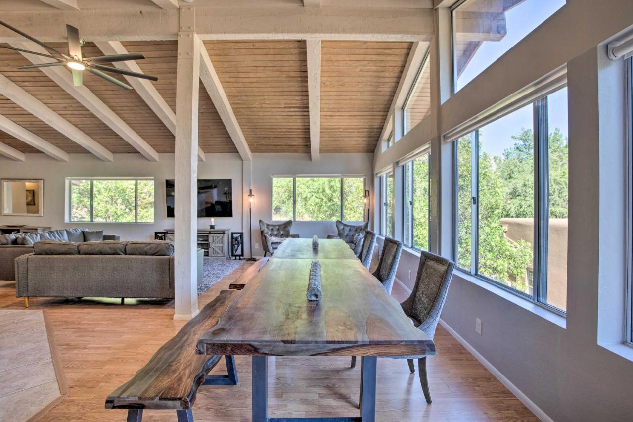 Sedona Hideaway With Swim Spa And Private Tavern! Exterior foto